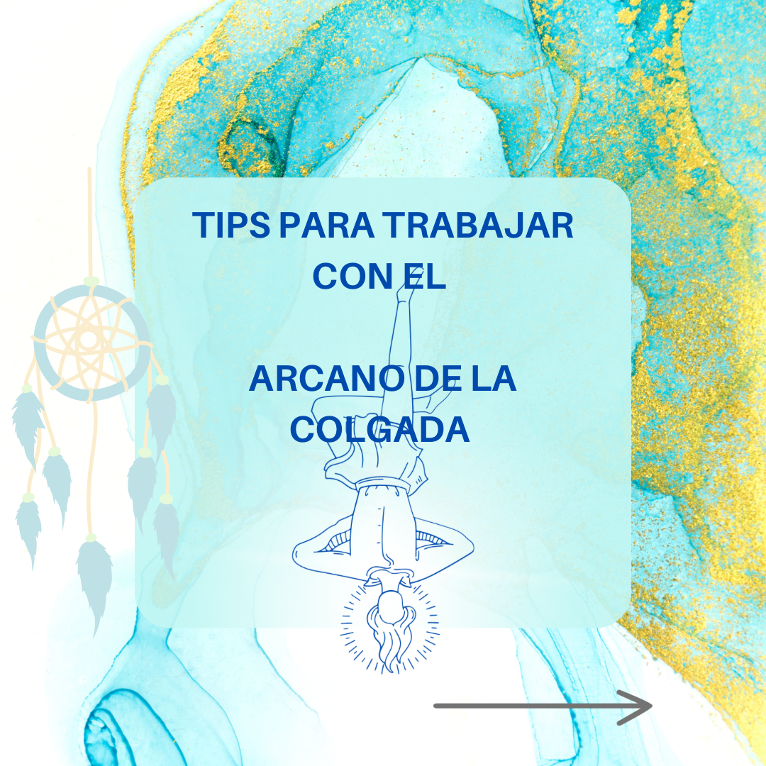 Arcano la colgada del tarot