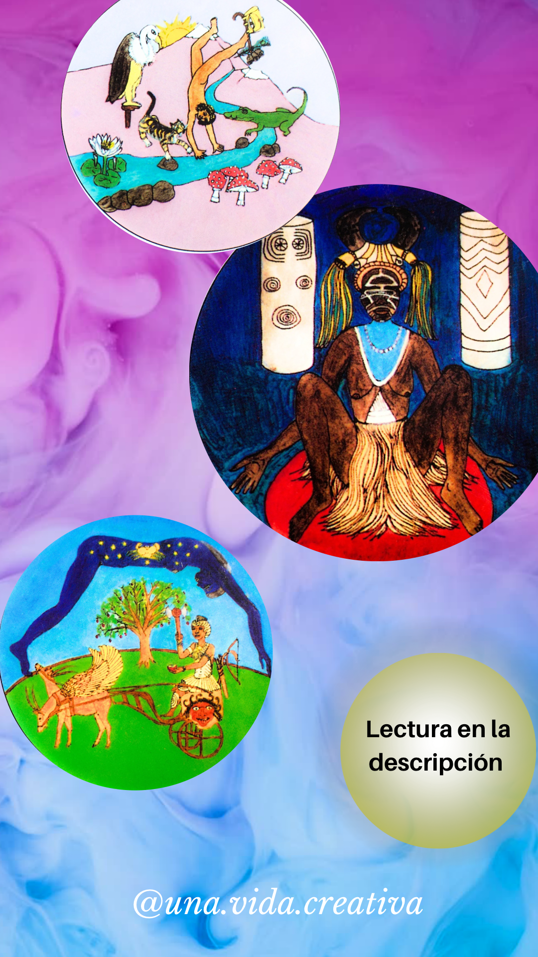 🌟 **Lectura Semanal de Tarot: Inicios, Sabiduría y Movimiento** 🌟
Esta semana, nuestra lectura de tres cartas nos guía a través de una emocionante jornada desde el pasado, pasando por el presente.