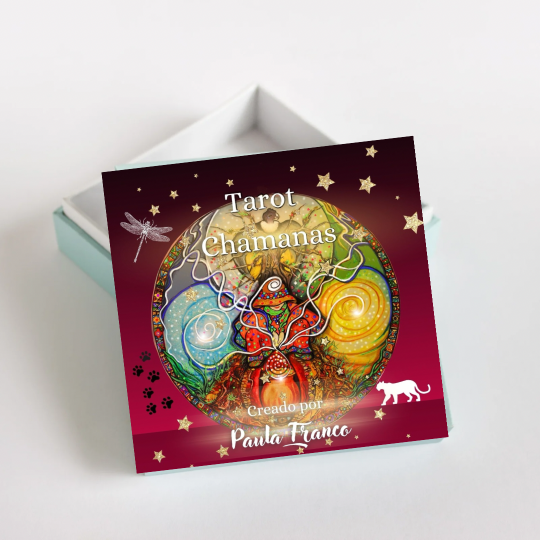 El tarot Chamanas se diferencia de otros porque no es solo una baraja para leer el futuro; es una herramienta de poder y sanación que nos guía hacia lo más profundo de nuestro ser. Cada carta está ins