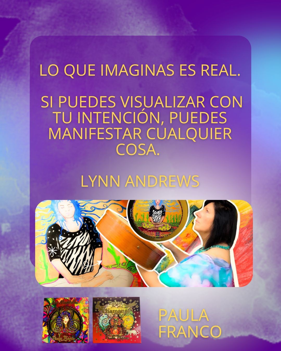 “Lo que imaginas es real. Si puedes visualizar con tu intención, puedes manifestar cualquier cosa.”
— Lynn Andrews
El poder de la visión nace en lo invisible.
Lo que soñamos con claridad, con presenc