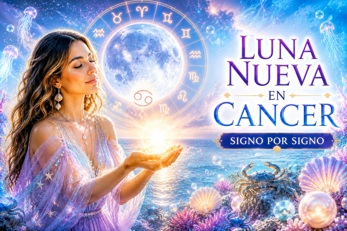 LA LUNA NUEVA EN CANCER🙌🔥signo por signo