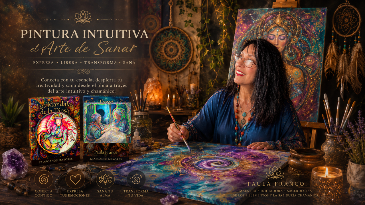 Curso de pintura intuitiva por Paula Franco