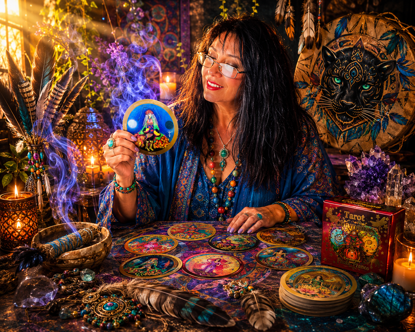 Tarot chamanas por Paula Franco