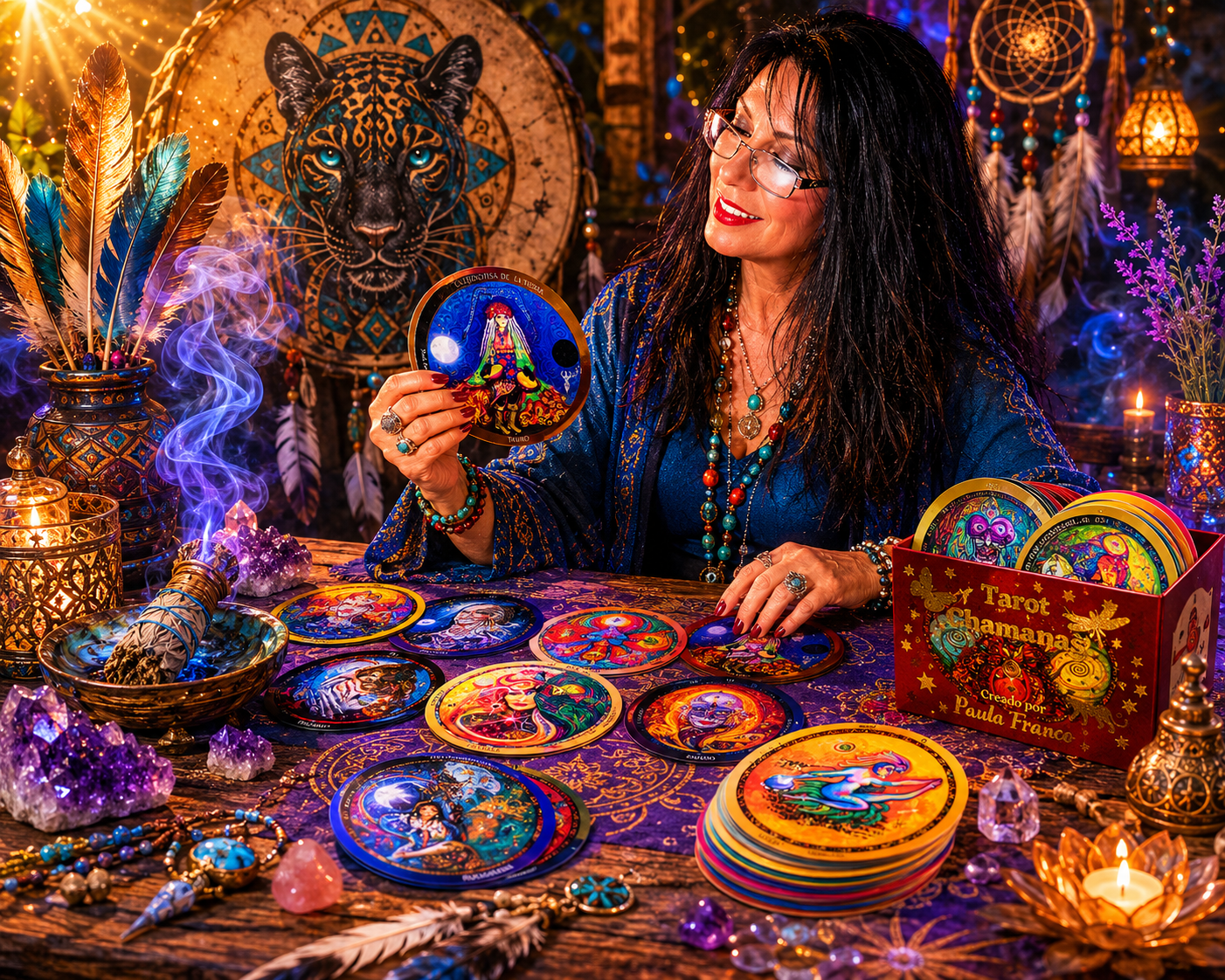 Tarot chamanas de Paula franco
