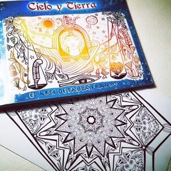 cielo y tierra coloring book