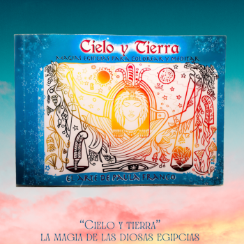 Cielo y tierra, coloring book