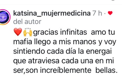 Testimonio sobre el tarot Chamanas