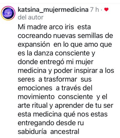 Testimonio del Tarot Chamanas