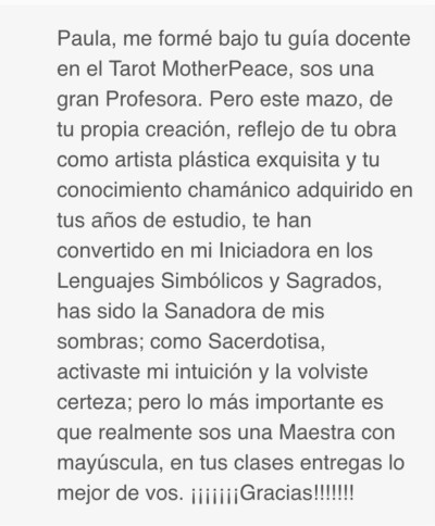 TAROT CHAMANAS : Silvina SALVATORE 🧡