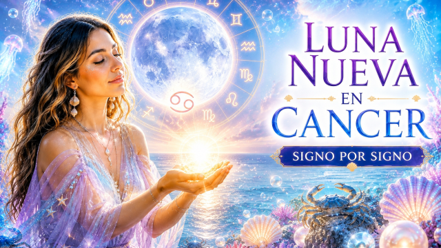LA LUNA NUEVA EN CANCER🙌🔥signo por signo