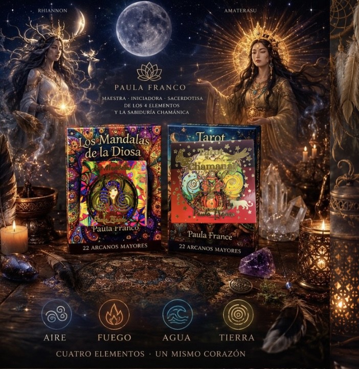 Tarot y astrología chamán por Paula Franco